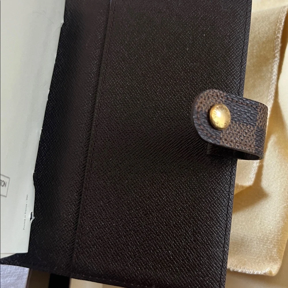 Agenda wallet Louis Vuitton damier ebene - Picture 7 of 11
